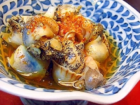 煮貝*灯台つぶ